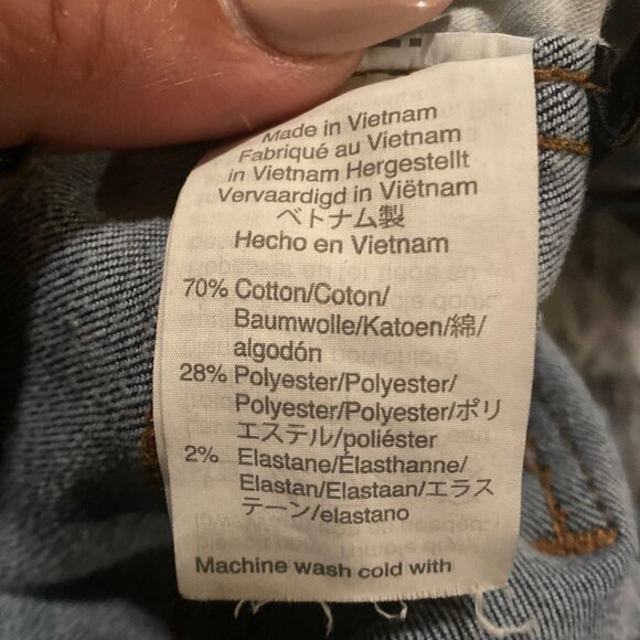 Madewell 10" High-Rise Skinny Jeans in Tarren Wash, 27 T - Picture 7 of 9